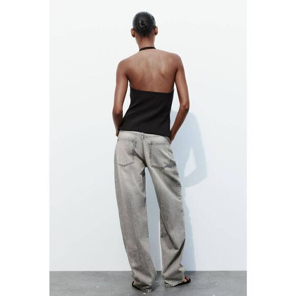 ZARA JEWEL BOW HALTER TOP - Picture 11 of 11